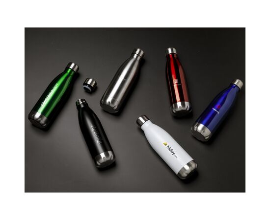Topflask 500 ml drinking bottle Silver -  569401