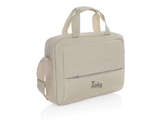 Sacoche pour ordinateur 15,6'' rPET AWARE™ Armond Beige - XD Xclusive P732.222