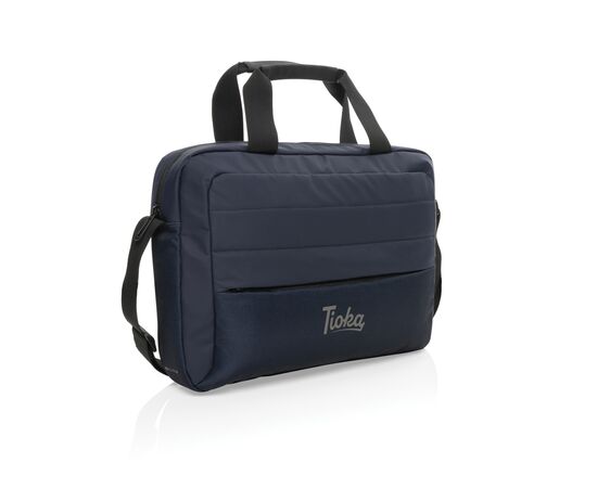Sacoche pour ordinateur 15,6'' rPET AWARE™ Armond Bleu foncé - XD Xclusive P732.225
