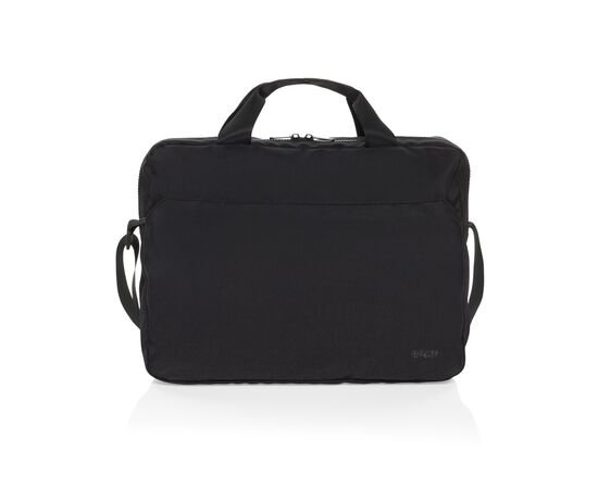 Swiss Peak Aware™ RPET Essential 15,6 inch laptop tas Zwart - Swiss Peak P732.2301