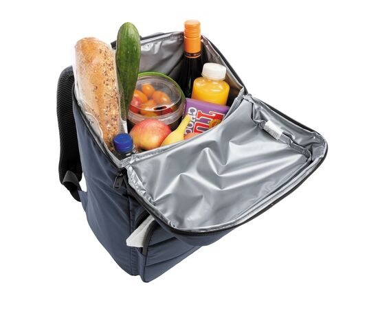 Sac à dos isotherme Impact en rPET AWARE™ Bleu foncé - XD Xclusive P733.055