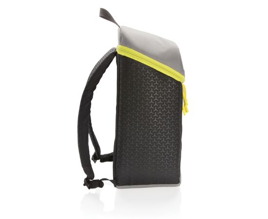 Sac à dos isotherme 10L Noir, Vert citron - XD Collection P733.071