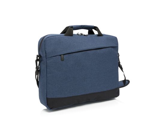 Sac pour ordinateur portable 15” Trend Bleu marine, Noir - XD Collection P732.345