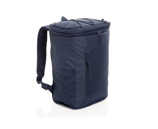 Sac à dos isotherme en rPET  AWARE™ Sonny Bleu foncé - XD Collection P733.1125