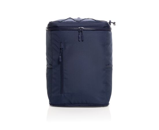 Sac à dos isotherme en rPET  AWARE™ Sonny Bleu foncé - XD Collection P733.1125