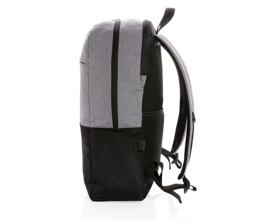 Sac à dos ordinateur 15,6" avec USB et anti RFID Noir - XD Collection P760.051