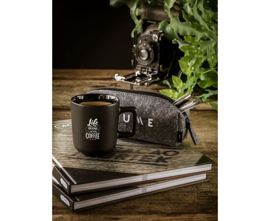 Torino 280 ml Tasse Schwarz -  384697
