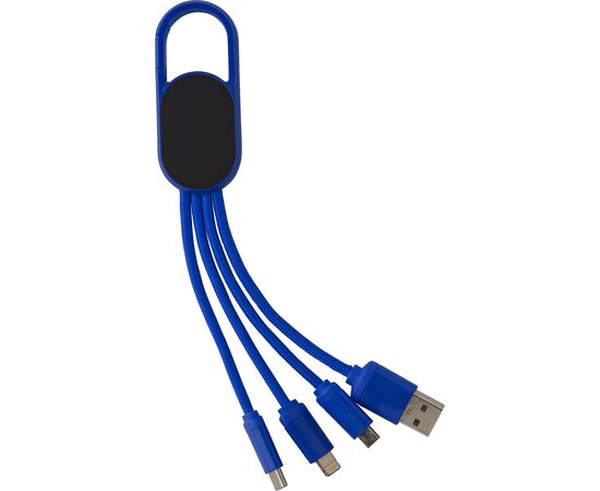 4-in-1-Ladekabelset Idris Blau -  432312.005