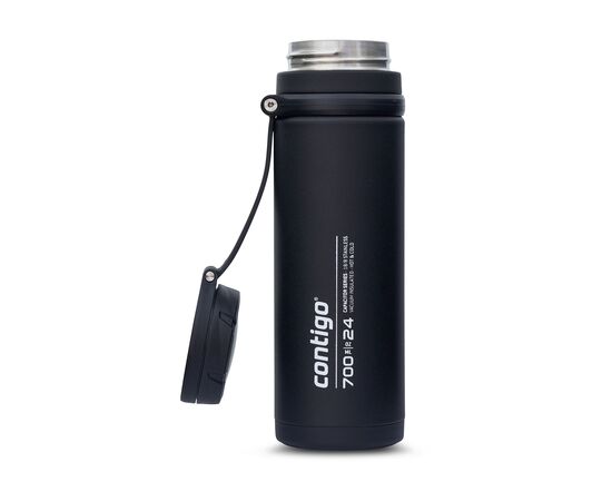 Contigo® Fuse Stainless Steel 700 ml thermo bottle Black - Contigo 147098