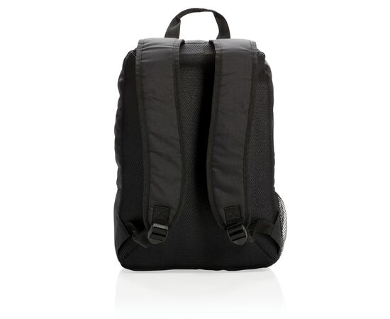 17" zakelijke laptop rugzak PVC vrij Zwart - Swiss Peak P762.220