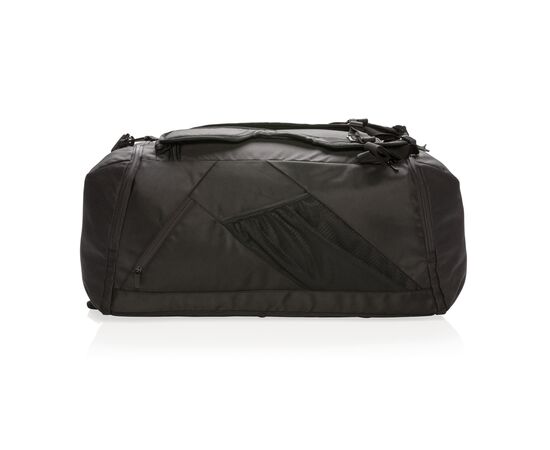 Swiss Peak RFID sports duffel & backpack Black - Swiss Peak P762.261