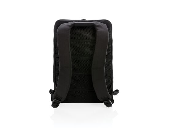 Swiss Peak 15" anti-theft RFID & USB backpack PVC free Black - Swiss Peak P762.371