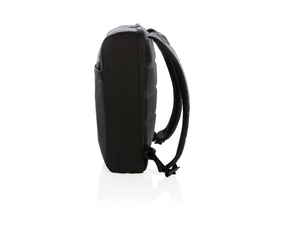 Swiss Peak 15" anti-theft RFID & USB backpack PVC free Black - Swiss Peak P762.371