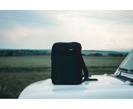Swiss Peak 15" anti-theft RFID & USB backpack PVC free Black - Swiss Peak P762.371