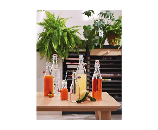 Vidrio Bottle 1 L bouteille Transparent -  147204 Vidrio Bottle 1 L bouteille Transparent -  147204