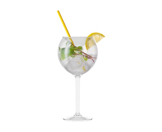 HappyGlass Miss Liza Verre à Gin Tonic Tritan 630 ml Transparent - HappyGlass 151104