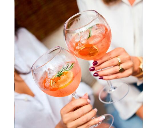 HappyGlass Miss Liza Verre à Gin Tonic Tritan 630 ml Transparent - HappyGlass 151104