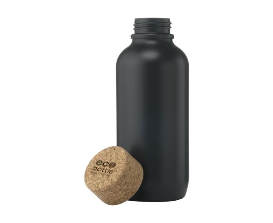 EcoBottle 650 ml d'origine végétale - fabriquée en EU Noir - Eco Bottle 177698 EcoBottle 650 ml d'origine végétale - fabriquée en EU Noir - Eco Bottle 177698