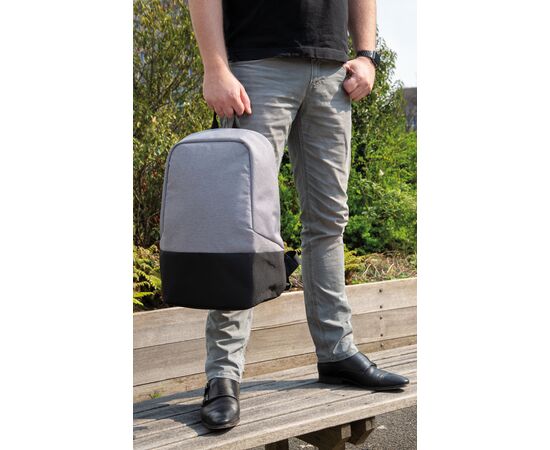 Sac à dos antivol et anti RFID Gris, Noir - XD Collection P762.482