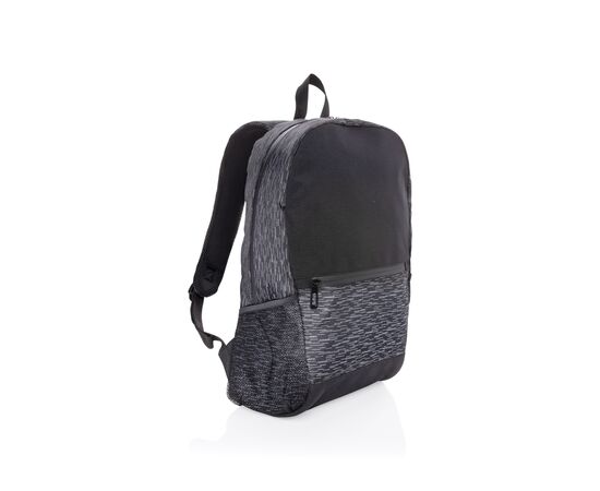 Sac à dos réfléchissant pour ordinateur portable en RPET Noir - XD Collection P762.601
