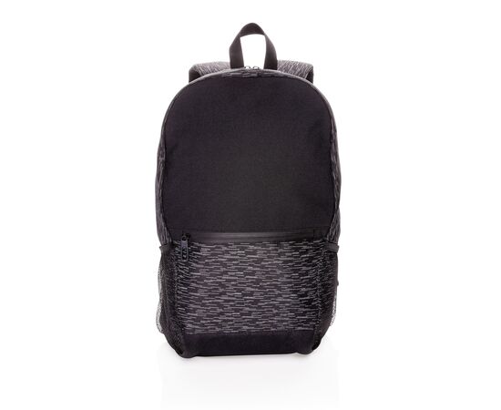 Sac à dos réfléchissant pour ordinateur portable en RPET Noir - XD Collection P762.601