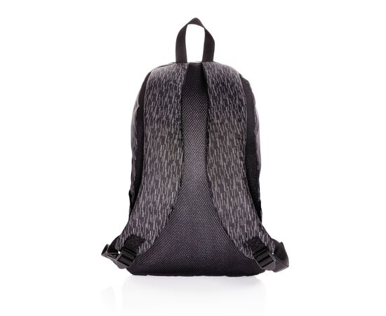 Sac à dos réfléchissant pour ordinateur portable en RPET Noir - XD Collection P762.601