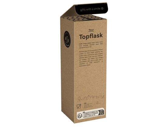 Topflask RCS 500 ml single wall drinking bottle Green -  117070
