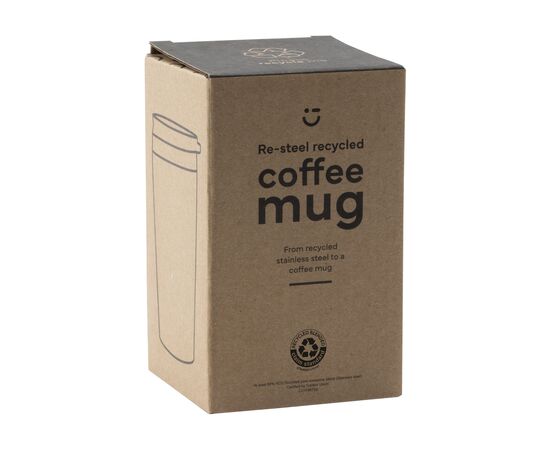 Re-Steel RCS Recycled Coffee Mug 380 ml thermosbeker Wit -  232710