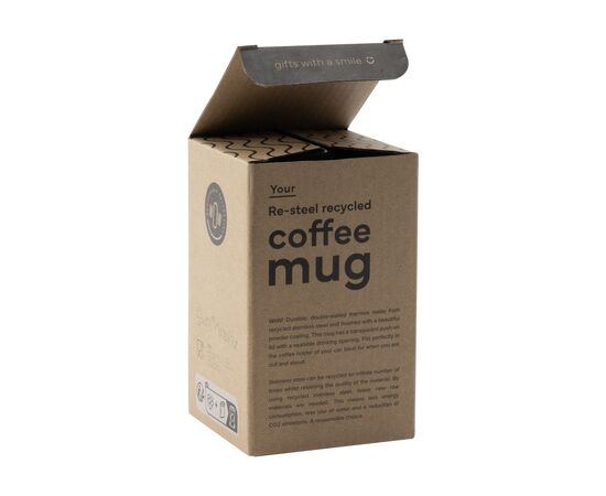 Re-Steel RCS Recycled Coffee Mug 380 ml thermosbeker Wit -  232710