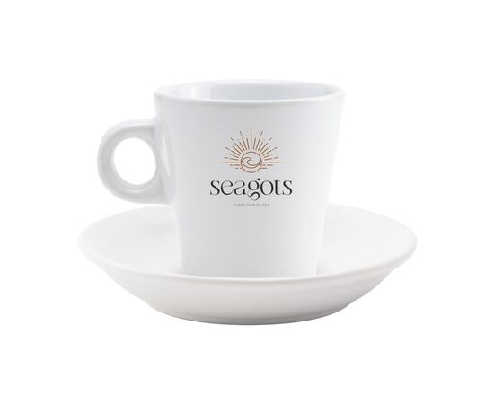 Burano 200 ml mug et sous-tasse Blanc -  262010