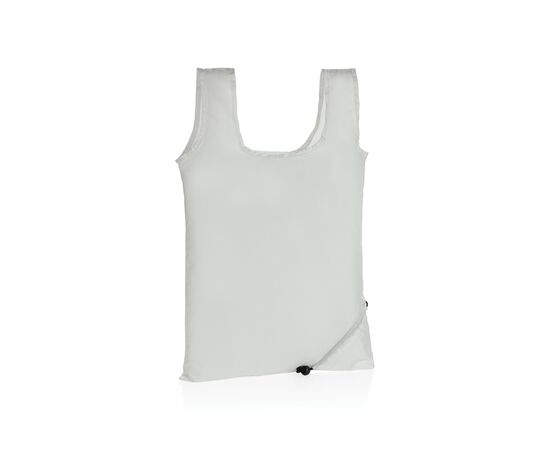 Impact AWARE™ RPET 190T opvouwbare shopper Wit - XD Collection P762.673