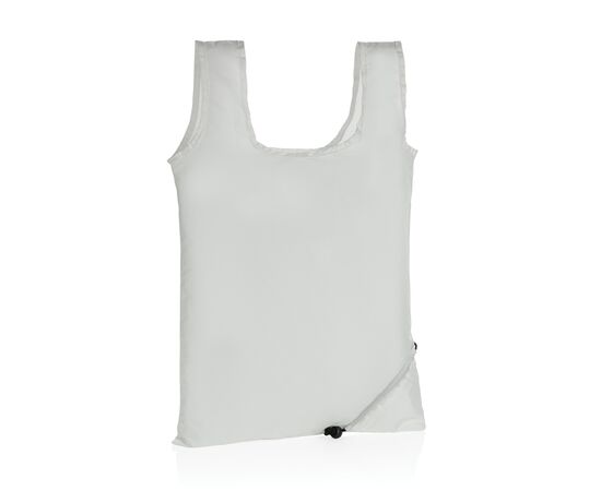 Impact AWARE™ RPET 190T opvouwbare shopper Wit - XD Collection P762.673