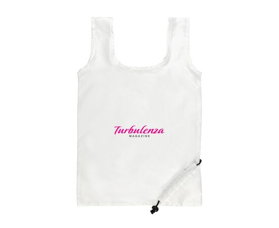 Impact AWARE™ RPET 190T opvouwbare shopper Wit - XD Collection P762.673