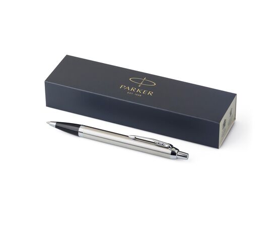 Roller Parker IM en laiton et chrome Argent -  718102.032.Blauwschrijvend