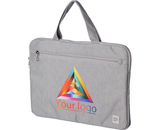 Sacoche ordinateur en rPET Ibrahim Gris -  709838.003