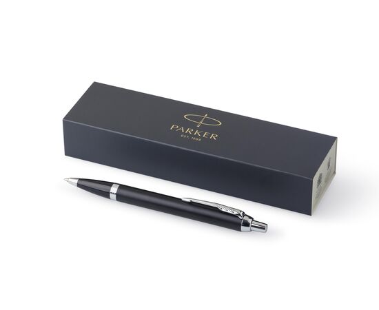 Roller Parker IM en laiton et chrome Noir -  718102.001.Blauwschrijvend