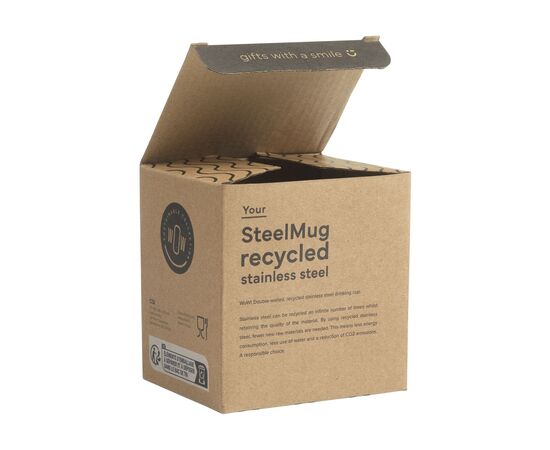 SteelMug RCS Recycled Steel 220 ml Zilver -  458101