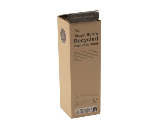 Tappo Bottle RCS Stainless Steel drinking bottle Black -  488198