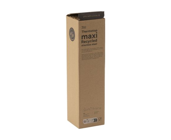 Thermotop Maxi RCS Recycled Steel 1 L thermobottle Silver -  801001