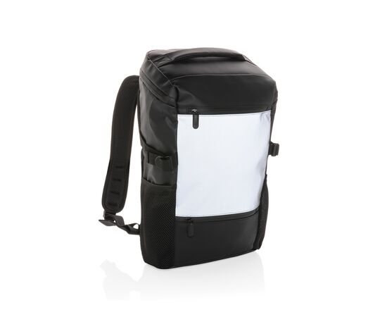 Sac à dos ordi 15.6" réfléchissant et résistant à l'eau Noir - XD Collection P762.721