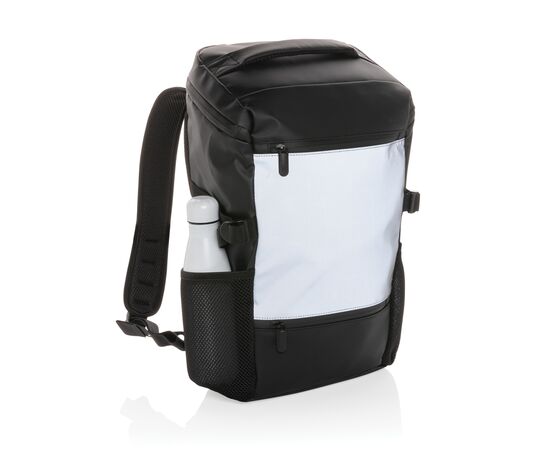 Sac à dos ordi 15.6" réfléchissant et résistant à l'eau Noir - XD Collection P762.721