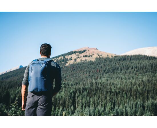 Impact AWARE™ RPET anti-theft backpack Dark blue - XD Collection P762.765