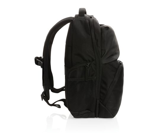 Swiss Peak AWARE™ RPET 15,6 Zoll Pendler-Rucksack Schwarz - Swiss Peak P762.781