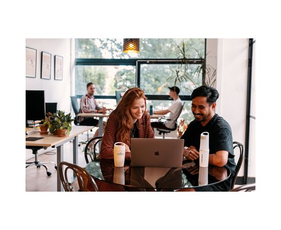 BE O Bottle 500 ml drinking bottle White - BE O Lifestyle W42810