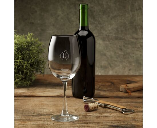 Smokey Wijnglas 465 ml Transparant -  112704