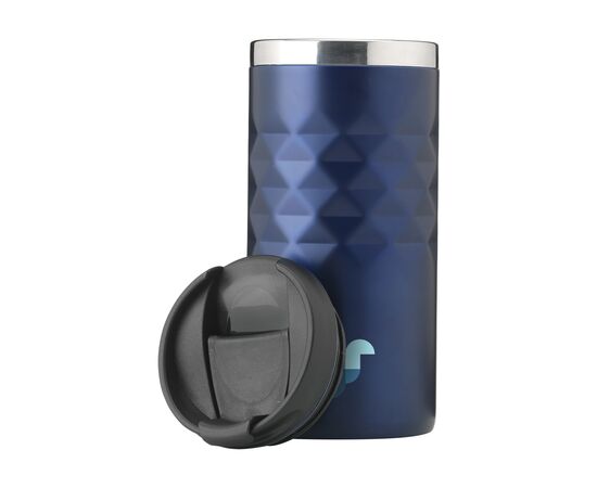 Geometric Mug RCS Recycled Steel 280 ml thermosbeker Blauw -  473330