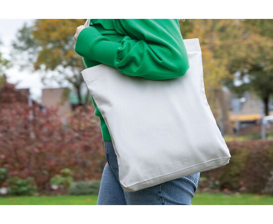 Impact AWARE™ recycled canvas tas 285gsm ongeverfd Gebroken wit - XD Collection P762.930