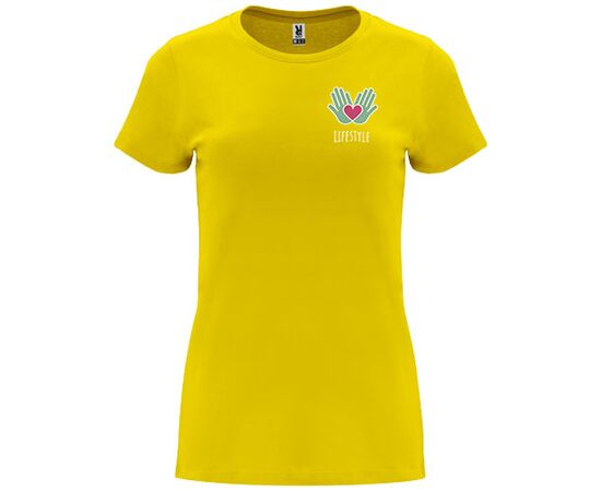 Capri T-Shirt für Damen Gelb - Roly R66831B1
