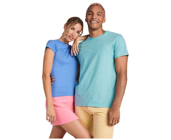 Capri short sleeve women's t-shirt Sand - Roly R66831H2