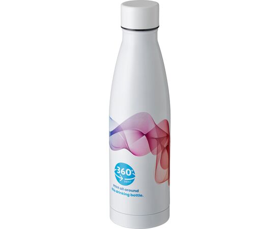 RVS dubbelwandige drinkfles Marcelino Zwart -  835488.001